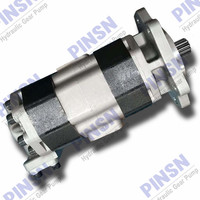 Pompe à engrenages hydraulique 705-95-03020 705-95-03021 pour camion à benne basculante de chantier HD465-7 HD605-7 Pièces de machines de chantier