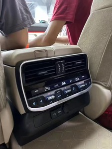 YBJ, accesorios para coche, cubierta de inserción de ventilación de aire acondicionado trasero 2022-2024 para Land Cruiser LC300, salida de aire de Control de <span class=keywords><strong>clima</strong></span> Interior - Product Image 4