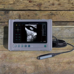 Grand scanner à ultrasons numérique complet LCD portable de 8 pouces pour équipement hospitalier à usage vétérinaire Système de diagnostic T1 - Product Image 3