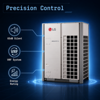 Système HVAC VRF LG haute efficacité MULTI V 5 MVS Pompe à chaleur Climatiseur pour bâtiments commerciaux