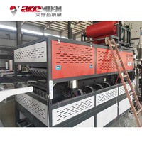 Acemien Machinery completamente automático plástico PVC UPVC español Roma tipo teja que forma la hoja que hace la máquina