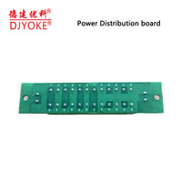 Carte de distribution de puissance 24V 36V 48V Module de bornier de position 2x12 pour la distribution de bornier double de contrôle de puissance CNC