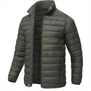 Veste d'hiver unisexe à capuche en duvet avec garniture en fourrure, tissu en laine décontracté, pliable, légère, imperméable, isolée, pour l'extérieur - Product Image 2