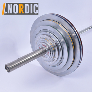Chromed Powerlifting Steel 2 Inch <strong>Barbell</strong> Plates 0.25 0.5 1.25 2.5 5 10 15 20 25 kg Weight Plate for Deadlifting <strong>Cross</strong> Use - Product Image 3
