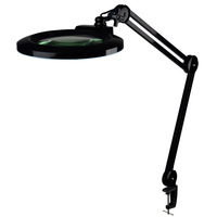 Electronics Inspection Nail Cosmetic Eye Lash Beauty Salon Lamp Factory Price Glass Magnifier 3D 5D Dimmable Magnifier Lamp
