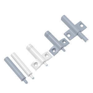 Amortisseur de porte d'armoire à montage en surface, en plastique, magnétique, monobloc, style moderne et simple pour portes d'armoires - Product Image 4