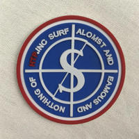 Patch personnalisé en PVC souple 3D avec fixation auto-agrippante, patch moral pilote de chasse, 145 Decibels De Bonheur, patch tactique aviateur
