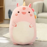 Peluche douce et mignonne personnalisée pour bébé poupée jouet oreiller confortable lit jouet bébé sommeil léger Super doux animal Type PP coton remplissage cadeau