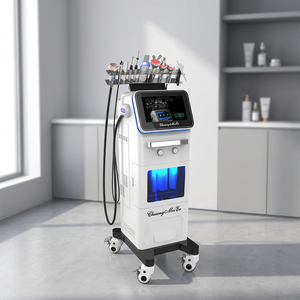 Appareil d'hydrodermabrasion pour le traitement des cicatrices d'acné du visage, bienfaits hydratants, machine à oxygène pour un nettoyage en profondeur, anti-âge - Product Image 1