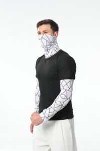 Custodie personalizzabili stampate <span class=keywords><strong>per</strong></span> ciclismo maniche <span class=keywords><strong>per</strong></span> ghiaccio senza cuciture <span class=keywords><strong>per</strong></span> protezione solare UPF50 <span class=keywords><strong>accessori</strong></span> <span class=keywords><strong>per</strong></span> sport all'aria aperta Unisex - Product Image 4