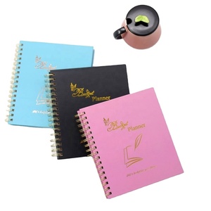 OEM Custom Cheap Bulk Spiral Bound <strong>Wire</strong>-<strong>o</strong> Book Printing Daily Weekly Planner Diary Journal <strong>Notebook</strong> - Product Image 1