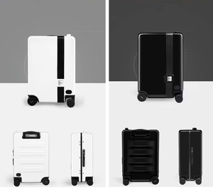 Nuovo Trolley Smart per Viaggi e Ciclismo, Valigia Portatile alla Moda in ABS con Serratura TSA per Imbarco - Product Image 4
