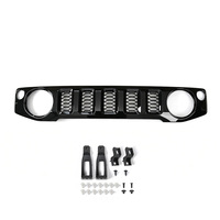 Couverture de radiateur en ABS haute dureté pour Suzuki Jimny JB74 2019-2026, motif nid d'abeille, résistante aux rayures, maille, référence OE 7211178R0, masque avant durable
