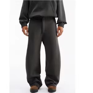 Abbigliamento <span class=keywords><strong>da</strong></span> strada stile Hip Hop <span class=keywords><strong>pantaloni</strong></span> <span class=keywords><strong>da</strong></span> <span class=keywords><strong>uomo</strong></span> in pile con Logo ricamato pesante <span class=keywords><strong>pantaloni</strong></span> <span class=keywords><strong>da</strong></span> Jogger <span class=keywords><strong>da</strong></span> <span class=keywords><strong>uomo</strong></span> in spugna francese - Product Image 4