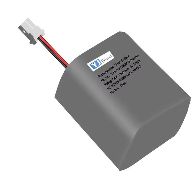 18650 2S3P 7.4V 7800mAh Lithium-ion Battery Pack Rechargeable  1 Year Warranty   for Torch Light