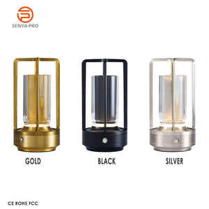 Senya-Pro Cảm Ứng Xách Tay Sang Trọng Ngoài Trời Nhà Hàng Pha Lê Đèn Lồng Có Thể Sạc Lại Chéo Bảng LED Đèn Tâm Trạng Đèn Bảng Đèn - Product Image 5