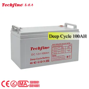 Bán Tốt Nhất Trên Thị Trường 2V 6V 12V 80ah 100ah 120ah 150ah 200ah Chì Axit AGM Pin Cho Tấm Pin Mặt Trời