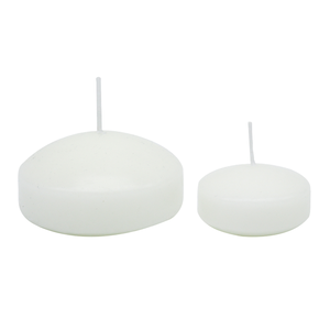 FL-522 Wholesale Large 4-5CM White Rose Floating Candles Tea Burning Paraffin Wax for <strong>Wedding</strong> <strong>Pool</strong> Water <strong>Decorations</strong> - Product Image 1