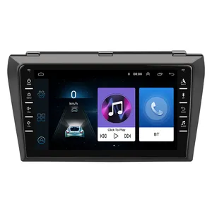Pemutar DVD Mobil Android 11, 2 Din 9, Radio Stereo Mobil, Pemutar DVD, CarPlay & Android, Autostereo, GPS, WIFI, Hif untuk Mazda Lama, Mazda, 6, 2004,-2015