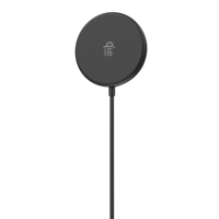 Chargeur sans fil rapide certifié Qi2.2 25W, support pliable, plaque de charge pour téléphone avec câble tressé en nylon