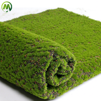 Panneau mural en gazon artificiel décoratif d'intérieur, fausse herbe verte en plastique, tapis de mousse artificielle