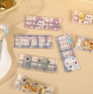 4*9.5cm Candy Biscuit Snacks Packaging Bag Luxury Gummy Biscuit Packaging Bag <b>Back</b> Sealing Bag - Product Image 3