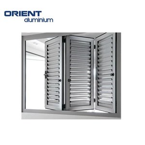 Persianas enrollables de aluminio para ventanas, persianas de vidrio a prueba de balas - Product Image 5
