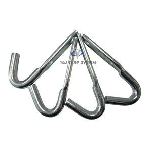 Crochets en J robustes <span class=keywords><strong>pour</strong></span> bâche, accessoires <span class=keywords><strong>de</strong></span> bâche en toile <span class=keywords><strong>de</strong></span> remorque <span class=keywords><strong>de</strong></span> <span class=keywords><strong>camion</strong></span> en gros - Product Image 2
