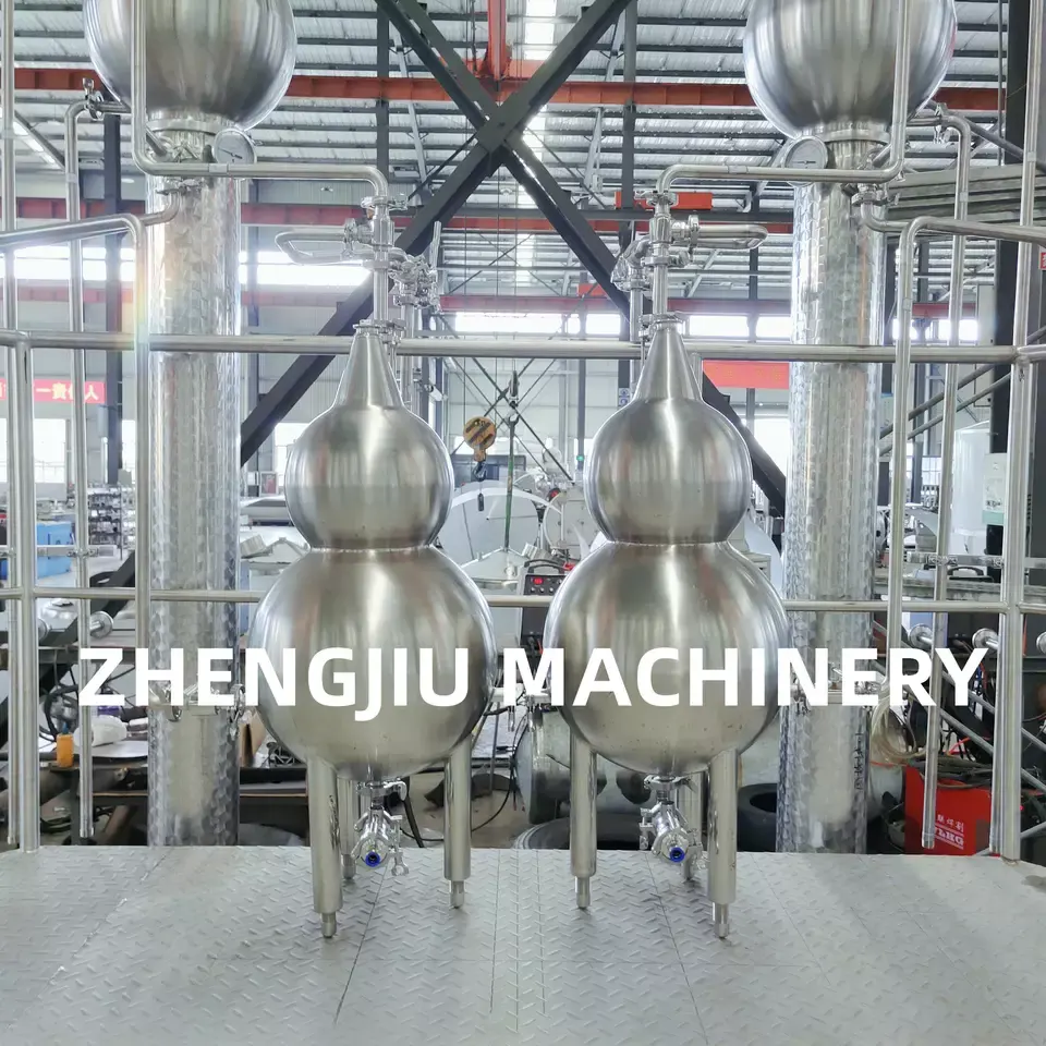 1000L ZJ New Draft Industrial Essential Oil Distillation Machine Steam Distillation Extracting Machine