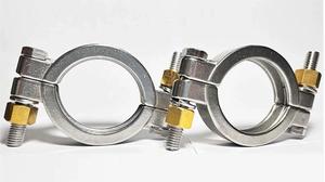 KHC High Pressure Stainless Steel 304 Galvanized Inch Pipe <b>Clamp</b> for Waterproof Applications - Product Image 5