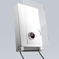 Chauffage mural en céramique PTC 2200W pour salle de bain X7, ventilateur ultra-plat, désinfection UV-C, porte-serviettes dissimulé, étanche IPX4, certifié SAA CE