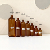 Flacon pulvérisateur vide en plastique blanc ambré transparent pour emballage cosmétique PET 30ml 50ml 100ml 120ml 150ml 200ml 250ml 500ml
