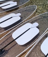 Bateau en verre transparent anti-âge et résistant aux chocs, équipement de loisirs nautiques en plein air, équipement de camping