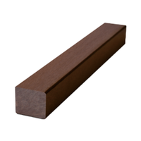 Barre de banc en teck composite WPC