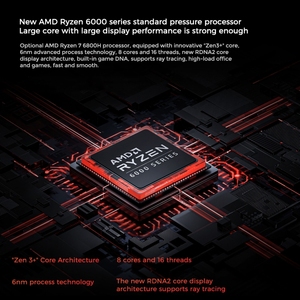 15,6 pulgadas Win 11 <span class=keywords><strong>AMD</strong></span> <span class=keywords><strong>7</strong></span> <span class=keywords><strong>6800H</strong></span> Octa Core 16GB + 512GB Xiaomi RedmiBook Pro 15 Laptop - Product Image 4