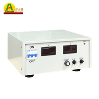 Redresseur d'électrodéposition CC haute fréquence réglable 12V/50A, efficacité 90%, refroidissement par air forcé, entrée 220VAC/380VAC