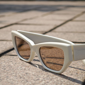 Geometric Cat Eye Sunglasses Acetate <b>Eyewear</b> Frame ARG Coating UV Protection for Outdoor Wear - Product Image 4