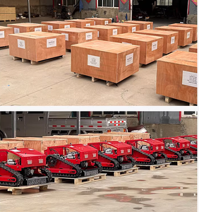 Tondeuse à gazon électrique télécommandée 15HP 1200W*2pcs, générateur 1-13.L/H, tondeuse à gazon télécommandée pour terrains de golf, terrains vagues - Product Image 5