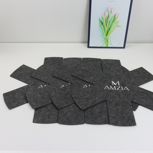 Protectores de Ollas y Sartenes Reutilizables Ecológicos de Fieltro de Poliéster, Juego de Utensilios de Cocina con Diseño Bordado Impreso, Estilo Moderno, Previenen Arañazos - Product Image 4