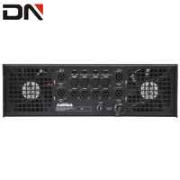 Amplifier daya 2200W 4 saluran, penguat daya audio profesional karaoke subwoofer kelas TD