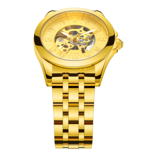 Nouvelle Arrivée T-Winner <span class=keywords><strong>Montre</strong></span>-bracelet de Luxe pour Homme en Or, Squelette, 12 Signes du Zodiaque Chinois, Creux 3D, Logo Personnalisé - Product Image 6