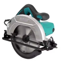 Scie circulaire industrielle 185 mm 1200 W Machine électrique de découpe du bois Angle réglable Profondeur de coupe maximale 50 mm 5000 tr/min