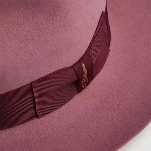 Wool Felt Fedora <b>Hat</b> Classic Adjustable Unisex Bow <b>Band</b> Winter Travel Formal Casual <b>Hat</b> - Product Image 4