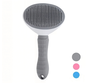 Peine Portátil para Mascotas con un Solo Clic, para Perros y Gatos, con Material ABS y Cerdas Suaves para una Fácil Eliminación del Pelo - Product Image 1