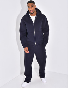 Conjunto Deportivo Personalizado TN para Hombre, Corte Holgado, Tejido Transpirable, Estilo Deportivo, Sudadera con Cremallera y Pantalones de Pierna Recta - Product Image 6