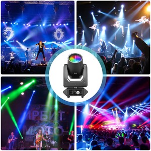 Equipo de Iluminación con Cabeza Móvil de 295w, Prismas Dobles, Efecto Arcoíris, Cabeza Móvil para DJ, Fiestas, Espectáculos, Bodas, Conciertos, Clubes - Product Image 2