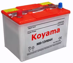 Batterie de voiture d'usine 12v60Ah batterie automatique chargée à sec JIS/DIN/BCI camion/bateau démarreur automobile batteries au plomb <span class=keywords><strong>Koyama</strong></span> OEM - Product Image 2