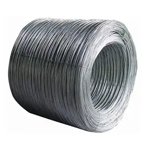 Factory supply Iron Carbon Steel wire zinc for construction and Galvanised wire mesh making