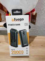 Produit neuf, batterie au lithium polymère 20000mah, banques d'alimentation avec câble