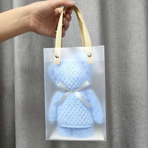 Ventas calientes Tienda de fábrica Mejor regalo Venta al por mayor Etiqueta privada Lindo oso Ducha Microfibra Juegos de regalo suave Toallas faciales - Product Image 5